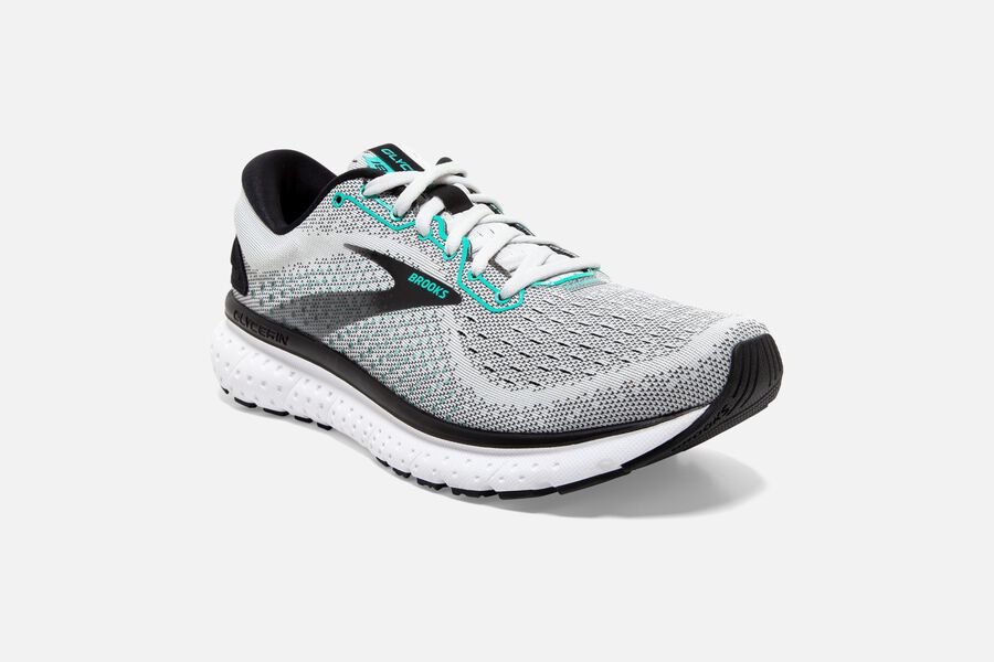 Brooks Glycerin 18 Road Running Shoes Womens Grey/Black 648392-QZC